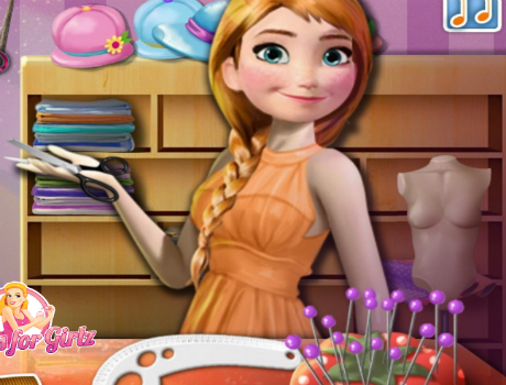 Anna ruhát tervez hercegnős játék