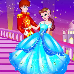 Báli hercegnő öltöztetős játék