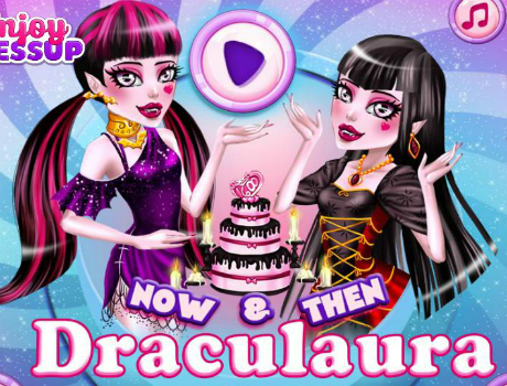 Draculaura változásai Monster high játék