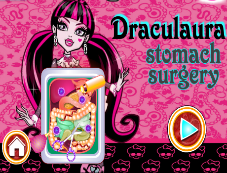 Draculaura műtéte Monster high játék