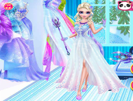 Elsa ápolása jégvarázs játék