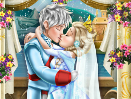 Elsa menyasszonyi csókja jégvarázs játék
