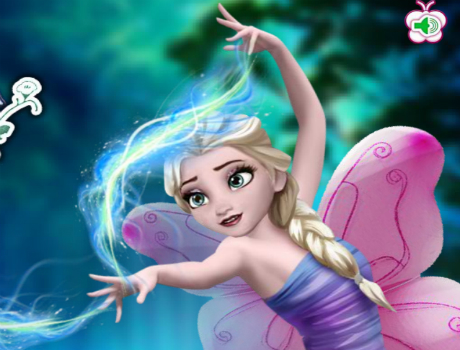 Elsa tündér hercegnő jégvarázs játék