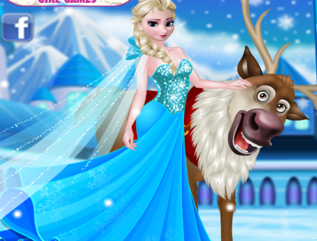 Elsa és Rudolf jégvarázs játék