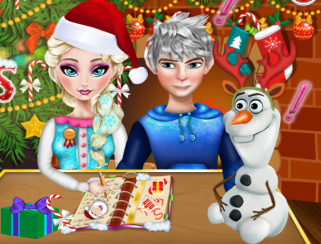 Elsa titokzatos karácsonya jégvarázs játék