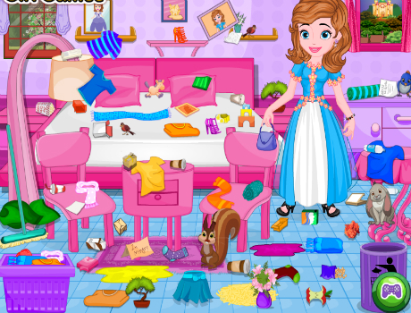 Sofia rendetlen szobája hercegnős játék