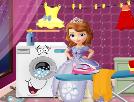 Sofia ruhát mos hercegnős játék