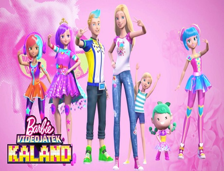 Videojáték kaland Barbie mese