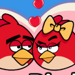 Szerelmes Angry birds játék