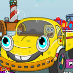Spongyabob transport autós játék
