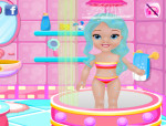 Elsa baba fürdetős jégvarázs játék