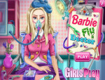 Barbie orvosnál játék