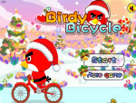 Madár a biciklin Angry Birds játék