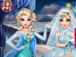Anna menyasszonyi ruhája jégvarázs játék