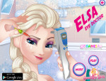 Elsa szemészeten Jégvarázs játék