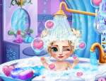 Elsa baby fürdetős jégvarázs játék