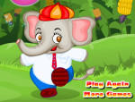 Elefánt öltöztetős játék