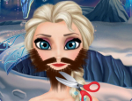 Elsa borbélynál jégvarázs játék