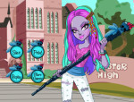 Jane Boolittle fodraszos öltöztetős játék Monster high játék