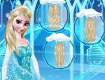 Elsa legszebb frizurái fodrászos játék