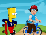 Simpson és Sam öltöztetős játék
