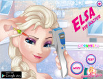 Elsa szemészeten jégvarázs játék