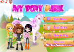 Pony park lovas játék