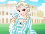 Elsa új divatja öltöztetős jégvarázs játék