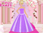 Menyasszonyi ruha tervezés Barbie játék
