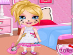 Hello Kitty stílus Barbie játék