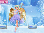 Elsa angyali stílusa jégvarázs játék