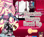 Viperine Gorgon öltöztetős Monster high játék