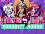 Ház alakítás Monster high játék