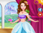 Barbie hercegnő divat hercegnős játék