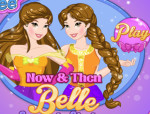 Belle születésnapján öltöztetős Disney játék