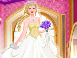 Hamupipőke menyasszonyként öltöztetős Disney játék