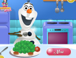 Olaf mint szakács Disney játék
