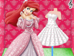 Ariel ruhát tervez Disney játék