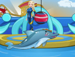 Elsa és a delfin show jégvarázs játék