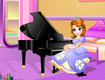 Sofia zongorázik hercegnős játék