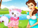 Belle macskája hercegnős játék