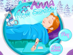 Anna hercegnő kéz sérülése jégvarázs játék