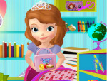 Sophia iskolába készül hercegnős játék