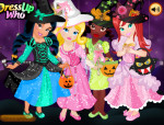 Halloween divat hercegnős játék