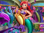 Ariel divatos ruhái öltöztetős hercegnős játék