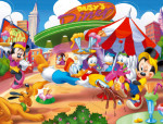 Mickey és barátai kép kirakós Disney játék