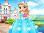 Sofia menyasszonyi ruhája hercegnős játék