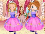 Sofia és testvére öltöztetős hercegnős játék