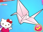 Origami Hello Kitty játék