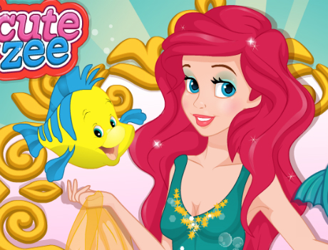 Ariel vágya hercegnős játék